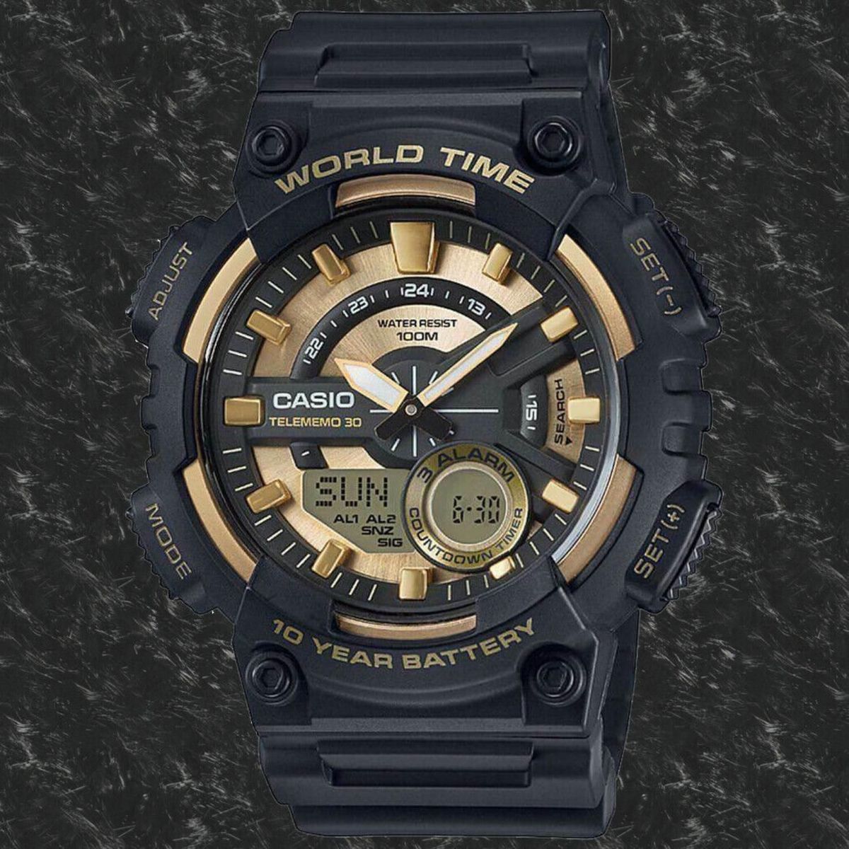 CASIO - Reloj Casio AEQ-110BW-9AV Hombre + Estuche