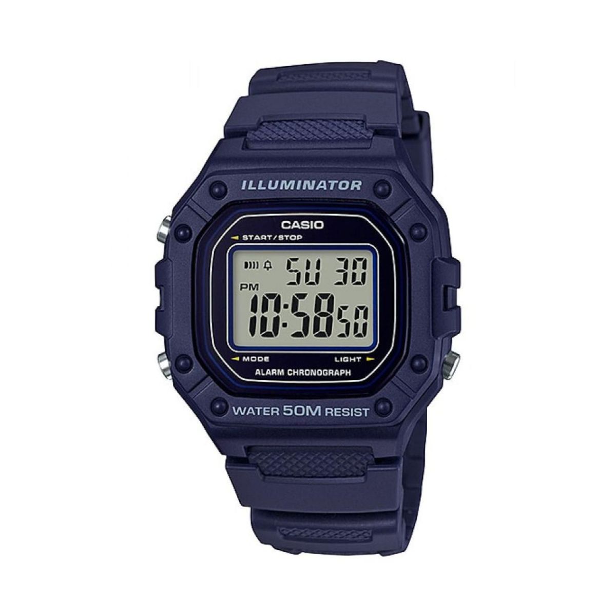 CASIO - Reloj Casio W-218H-2AV Hombre + Estuche