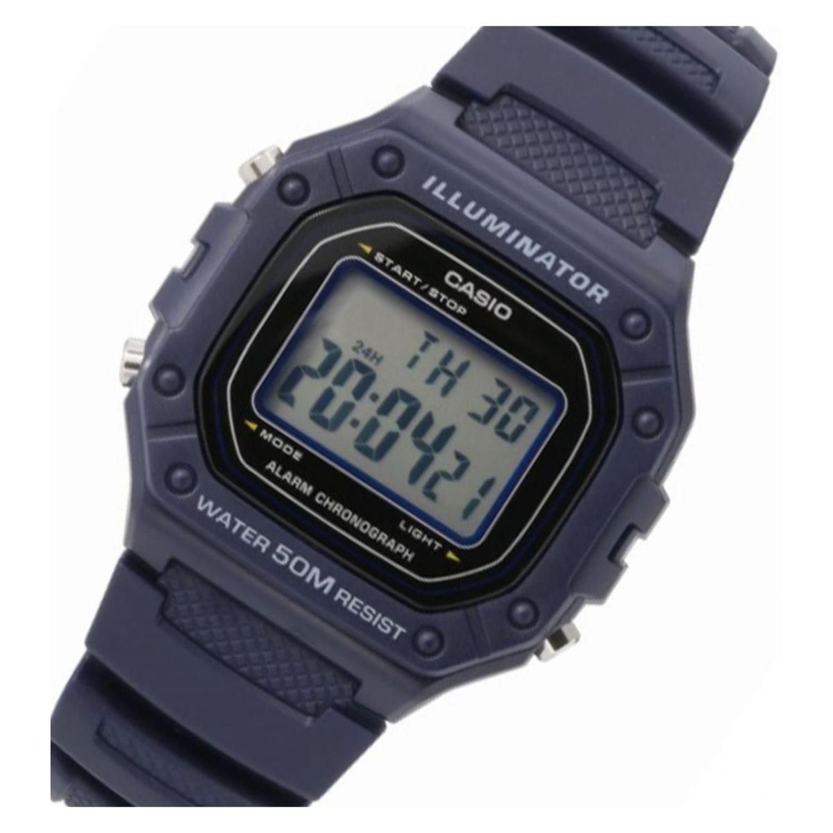 CASIO - Reloj Casio W-218H-2AV Hombre + Estuche