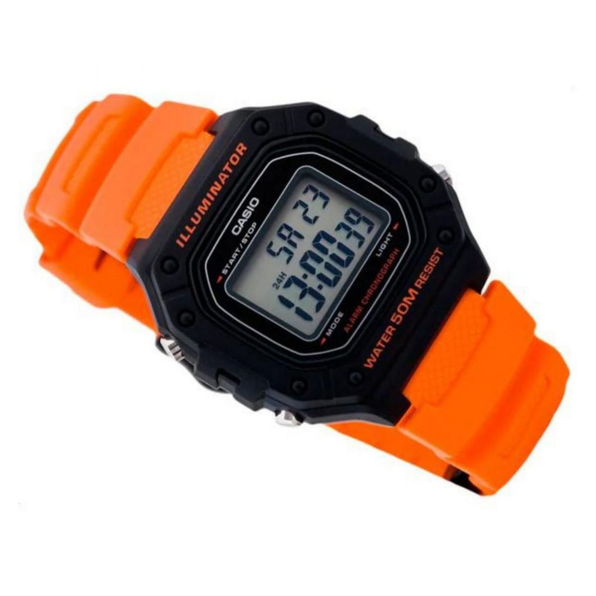 CASIO - Reloj Casio W-218H-4B2V Hombre + Estuche