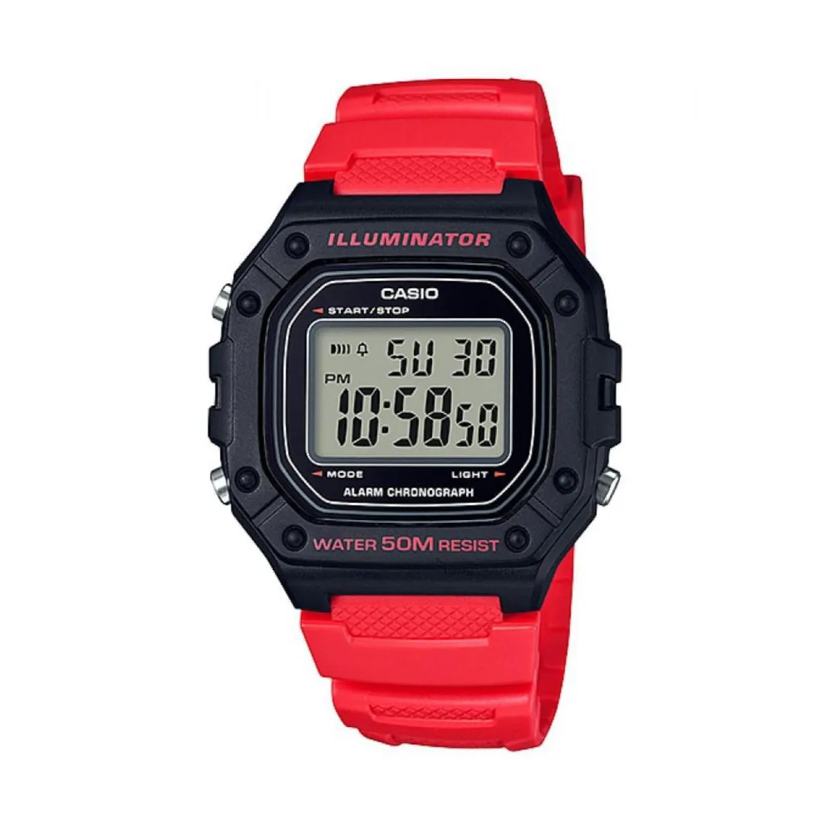 CASIO - Reloj Casio W-218H-4BV hombre + Estuche