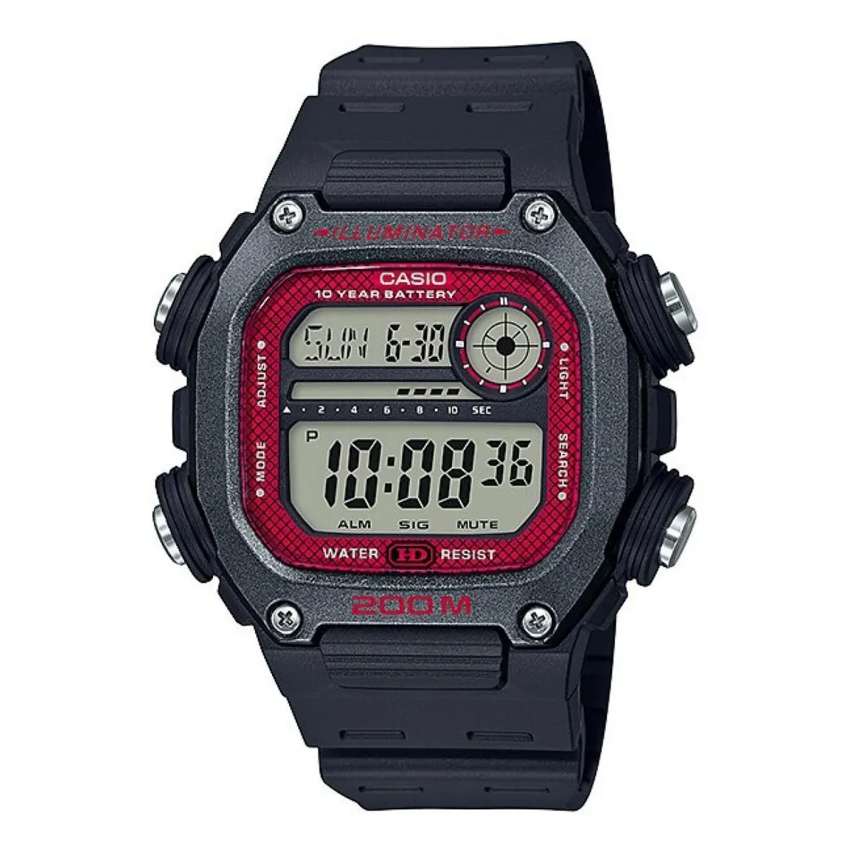 CASIO - Reloj Casio DW-291H-1BV Hombre + Estuche