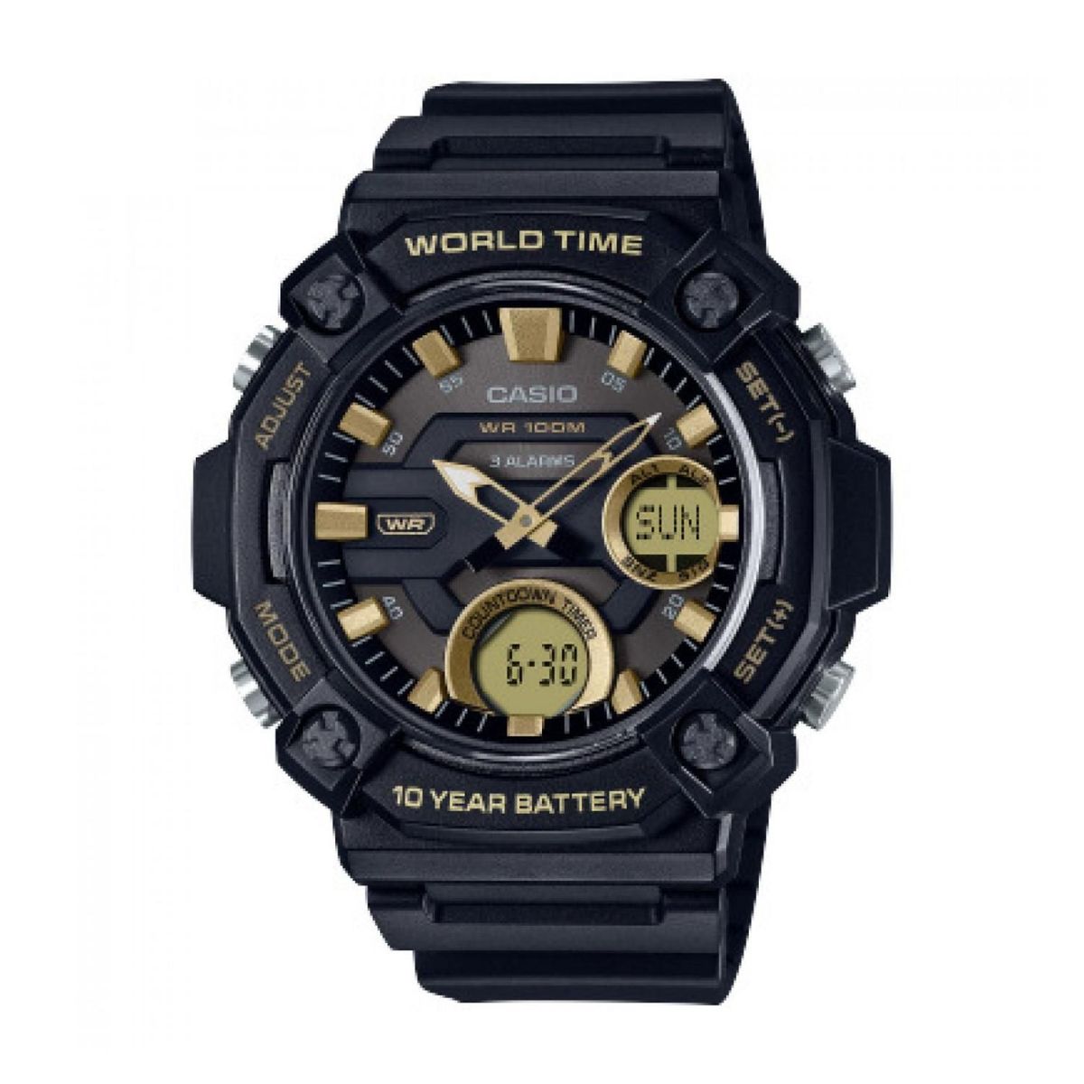 CASIO - Reloj Casio AEQ-120W-9AV Hombre + Estuche
