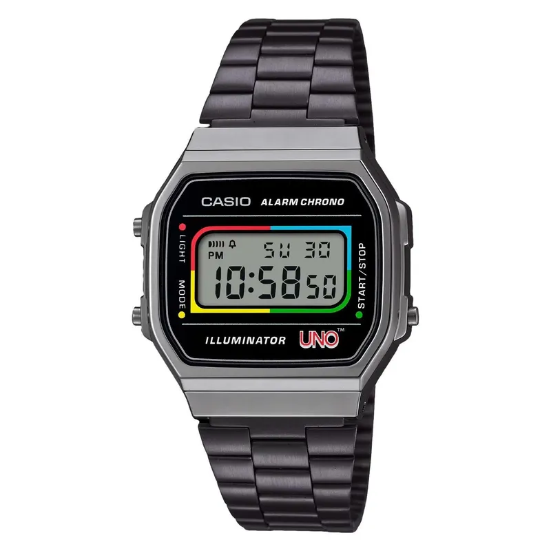 CASIO - Reloj Casio A168WEUC-1A Hombre + Estuche