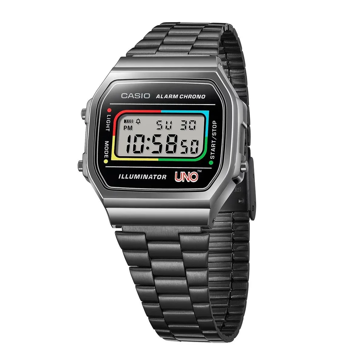 CASIO - Reloj Casio A168WEUC-1A Hombre + Estuche