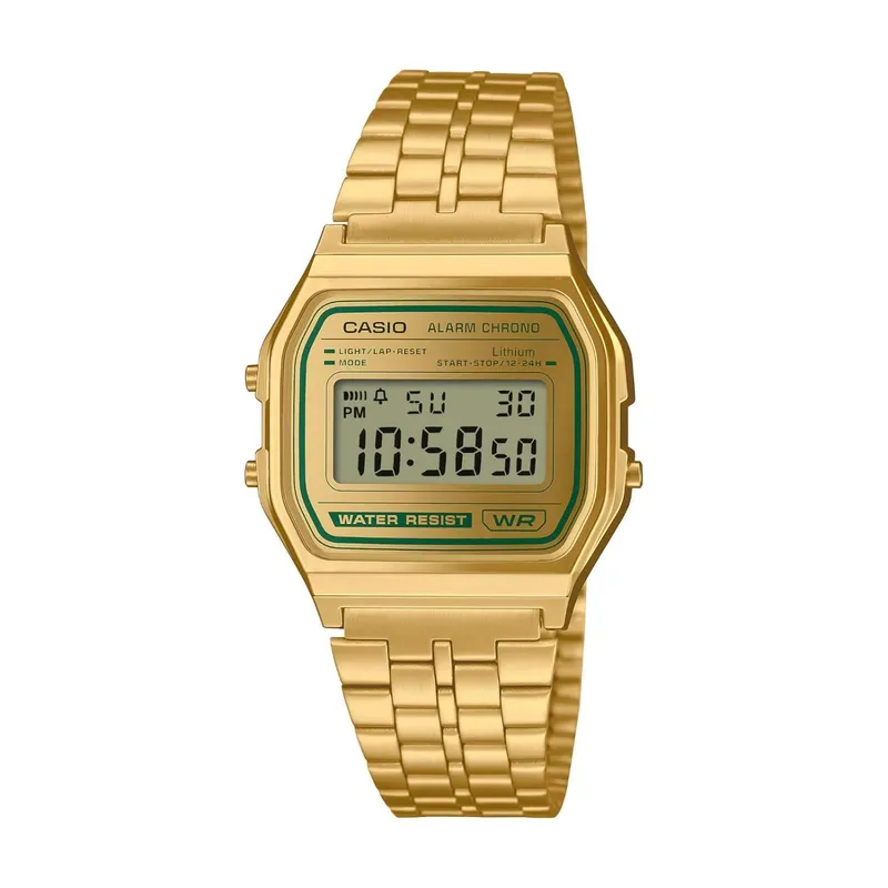 CASIO - Reloj Casio A158WEGV-9ADF Hombre + Estuche