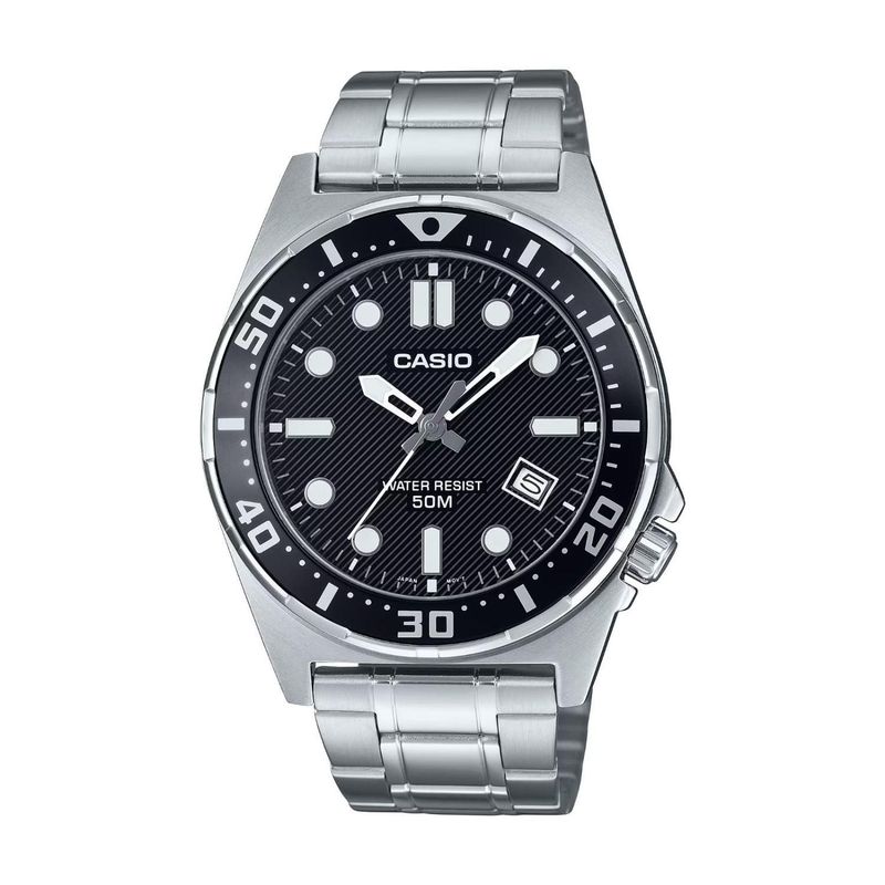 CASIO - Reloj Casio MTD-135D-1AVDF Hombre + Estuche