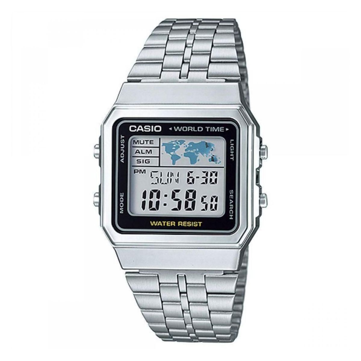 CASIO - Reloj Casio A-500WA-1 Hombre + Estuche