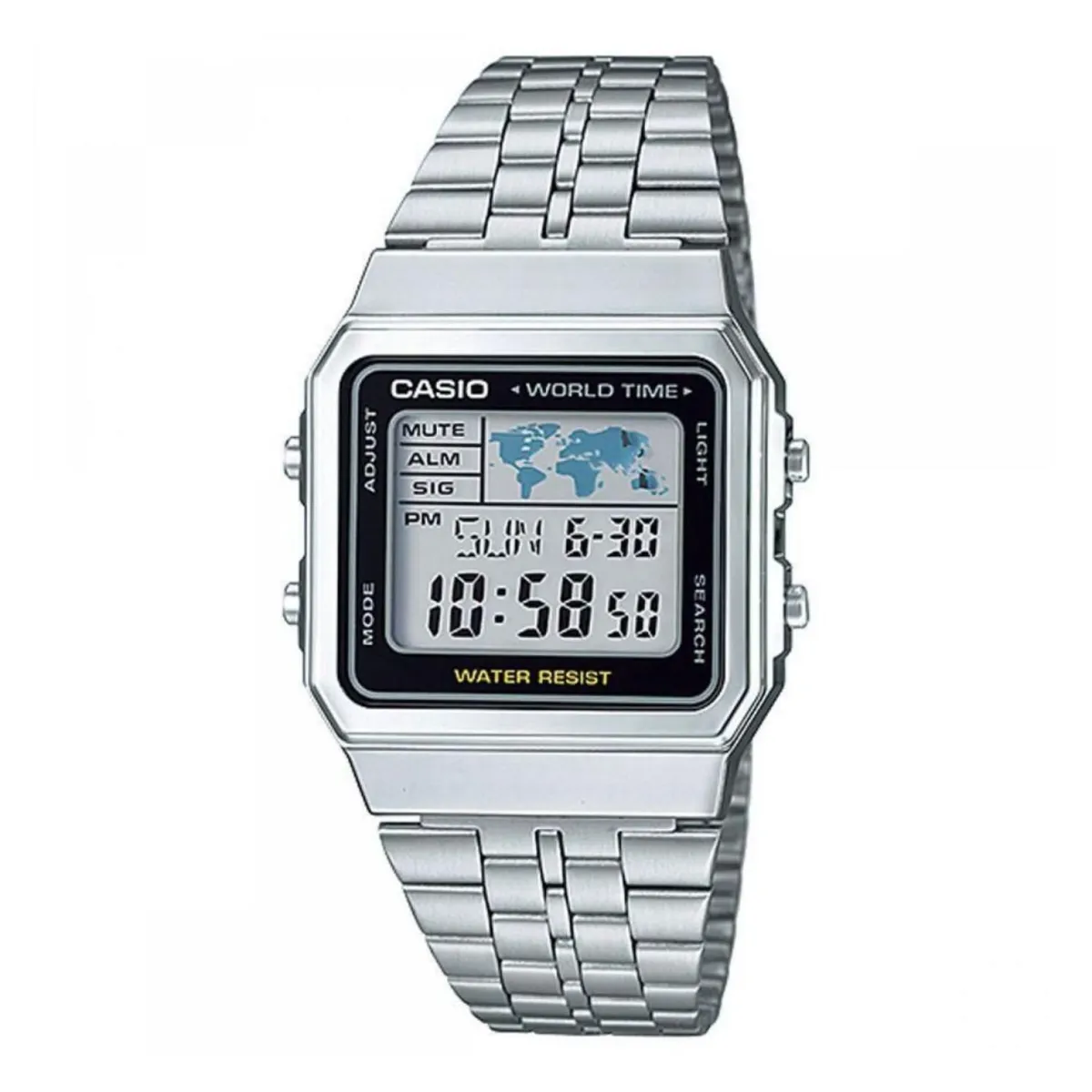 CASIO - Reloj Casio A-500WA-1 Hombre + Estuche