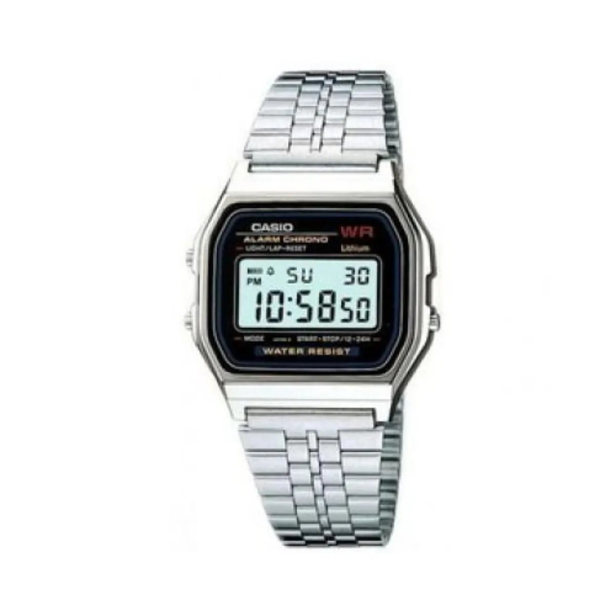 CASIO - Reloj Casio A-159W-1 Hombre + Estuche