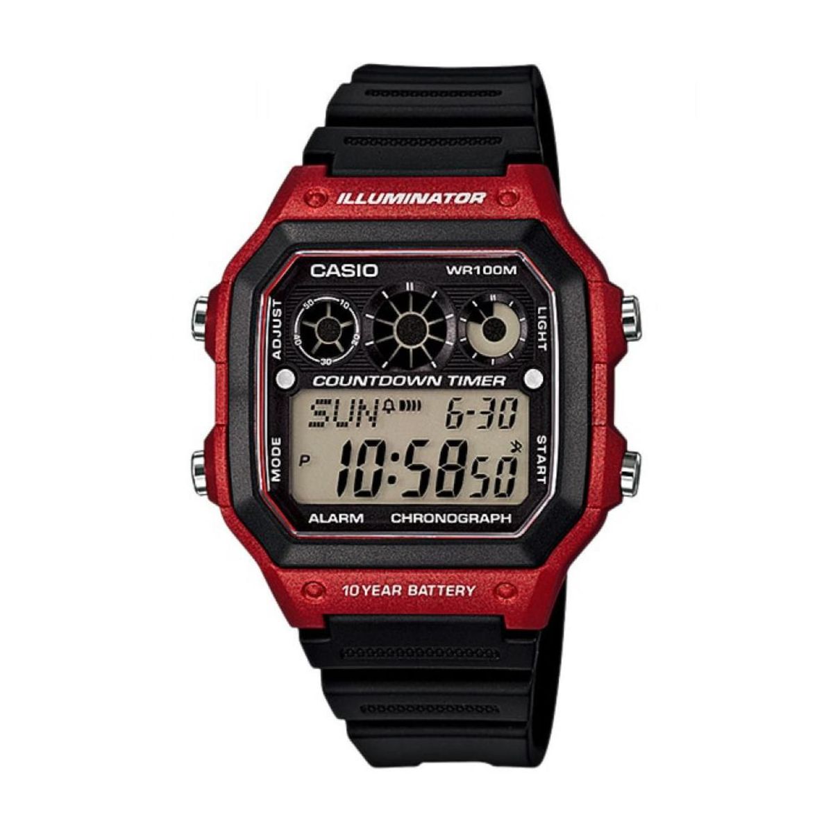 CASIO - Reloj Casio AE-1300WH-4AV Hombre + Estuche