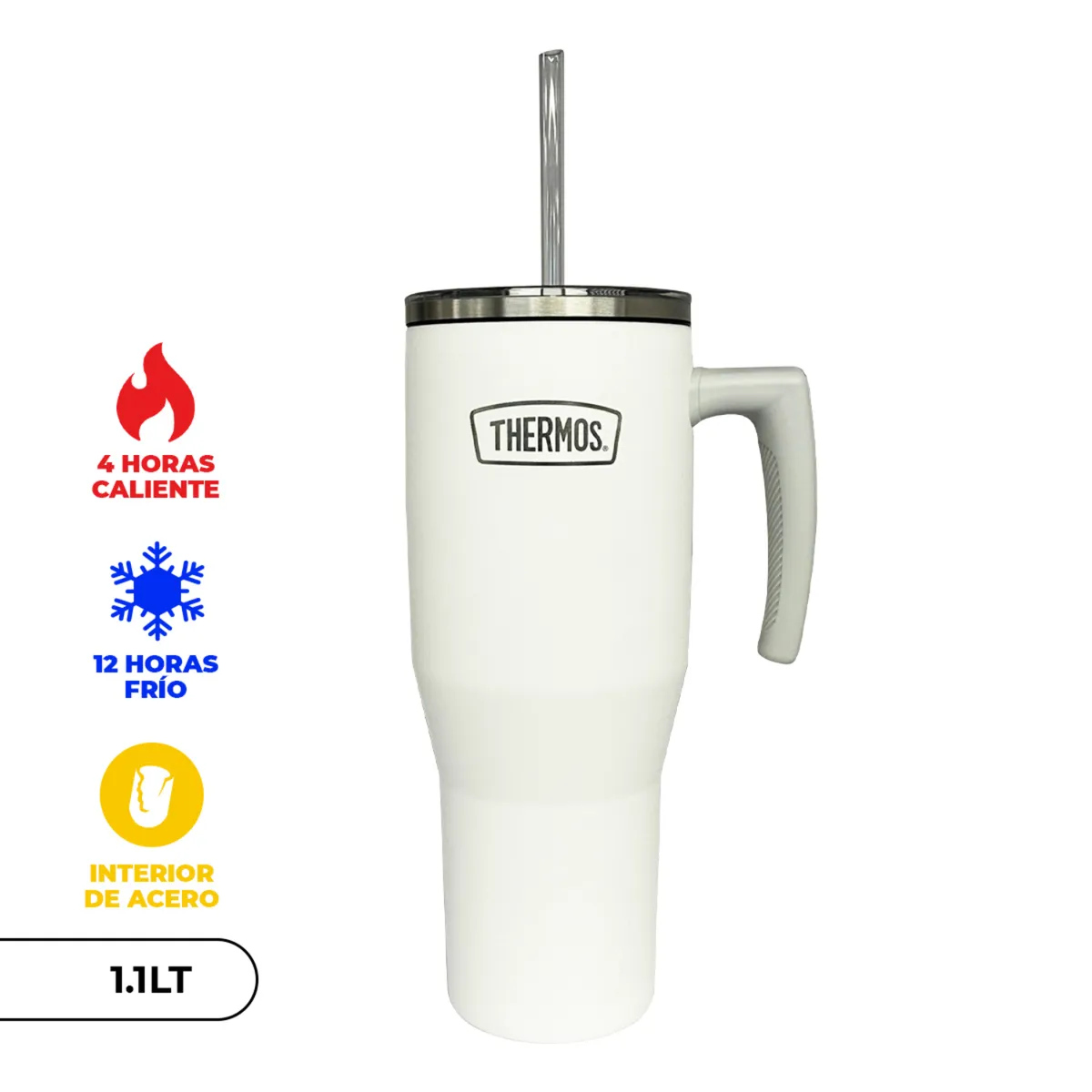 THERMOS - Termo Acero Blanco 1.10 Lt