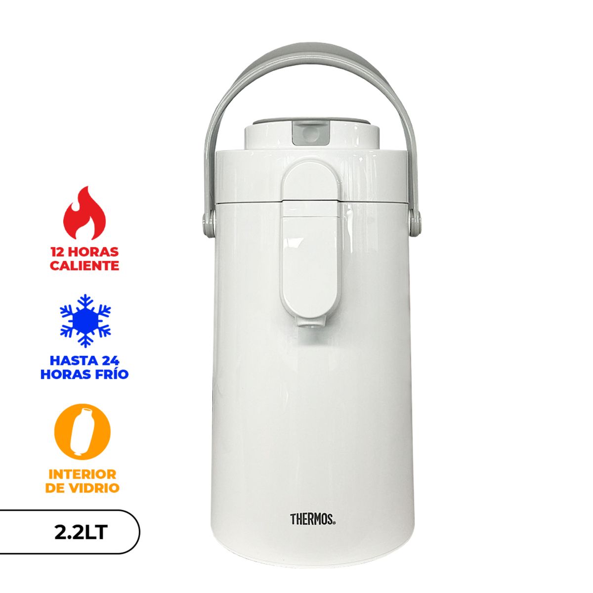 THERMOS - Termo Sifón Contempo Blanco 2.20 Lt
