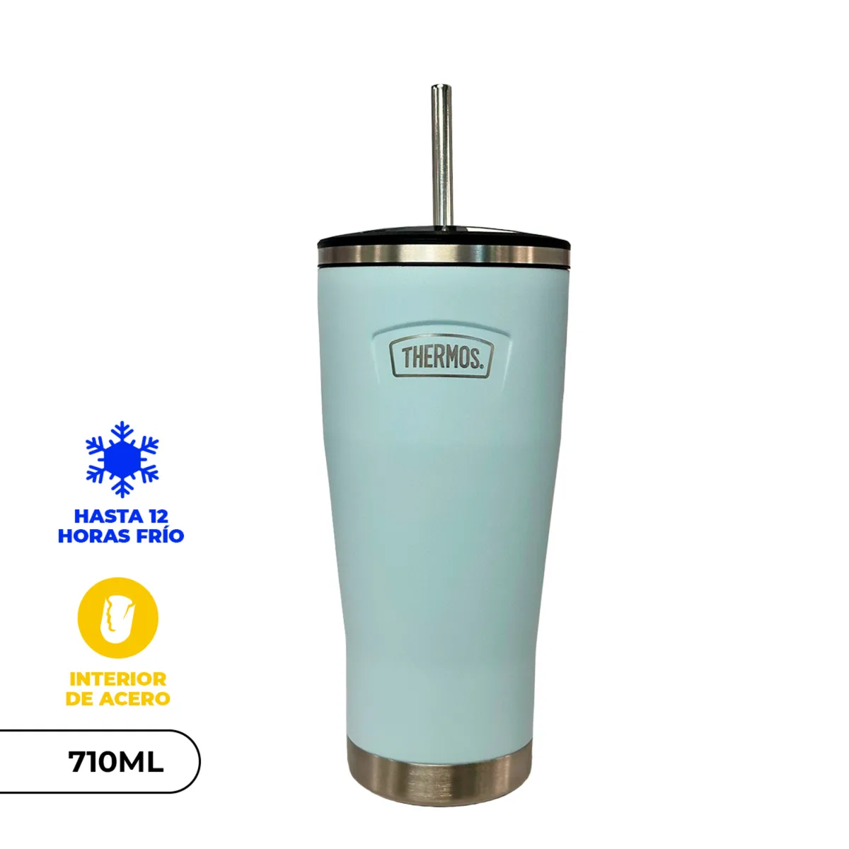 THERMOS - Taza Térmica Acero Celeste 710 ml