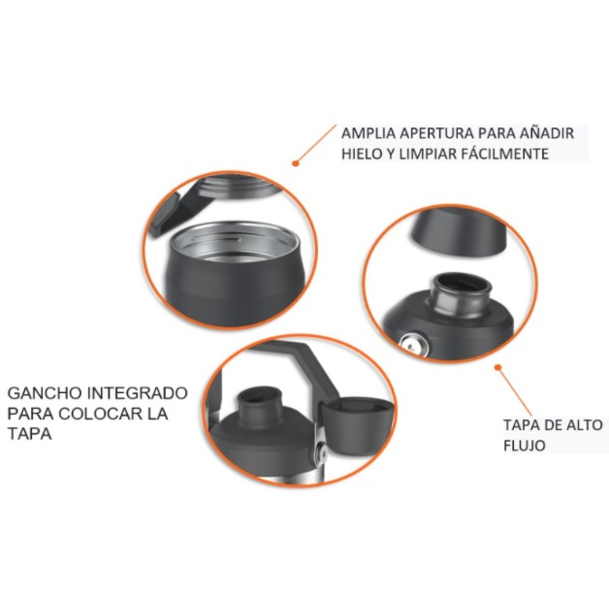 STANLEY - Botella Aerolight Fastflow 710 Ml / 24 Oz