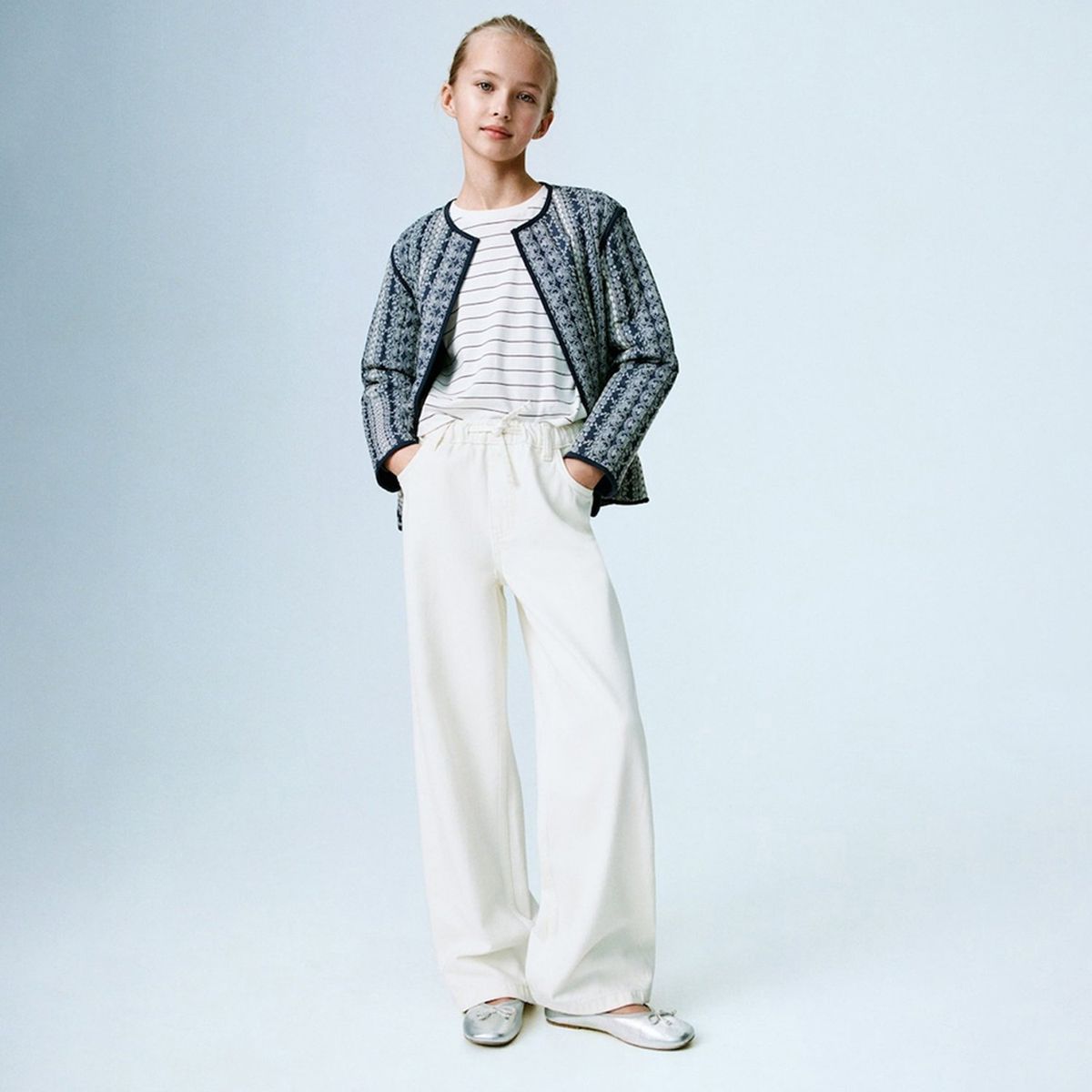 MANGO KIDS - Casaca Niña Algodón Mango Kids