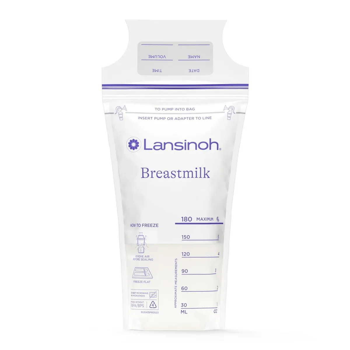 LANSINOH - Bolsas de Almacenamiento De Leche Materna X200 Unid Lansinoh