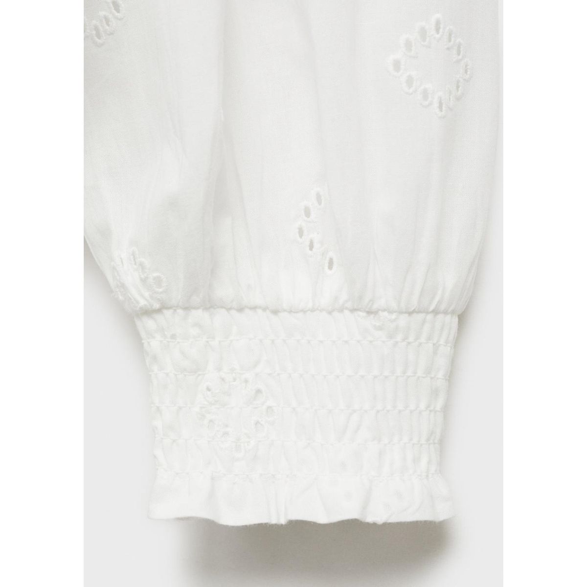 MANGO TEEN - Blusa Manga Larga 100% Algodón Mujer Mango Teen