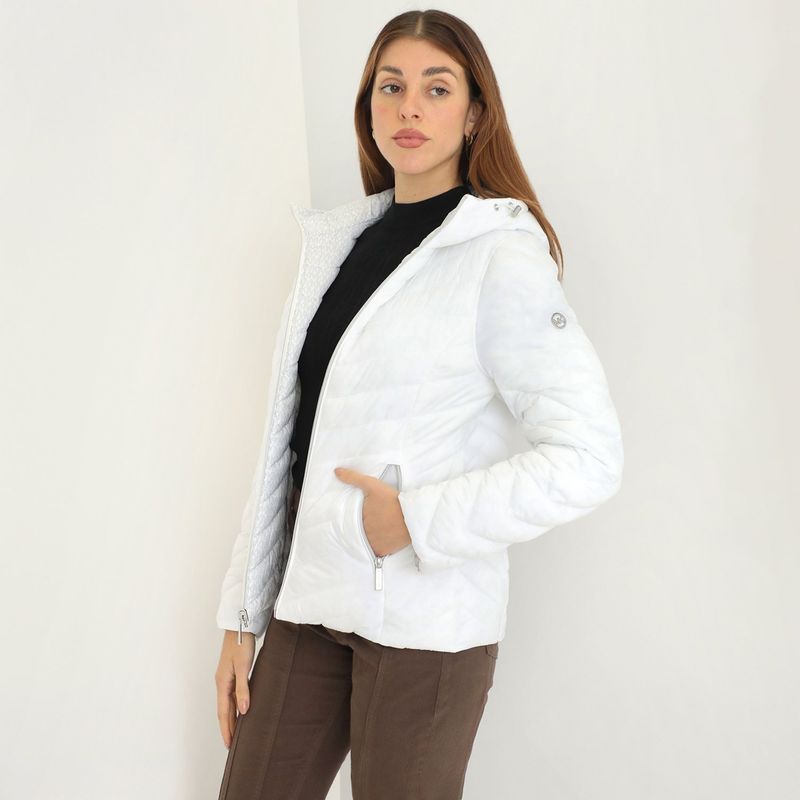 MICHAEL KORS - Casaca Impermeable Reversible Michael Kors