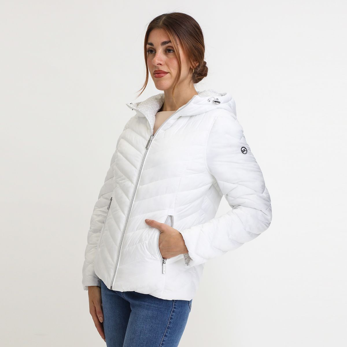 MICHAEL KORS - Casaca Impermeable Reversible Michael Kors