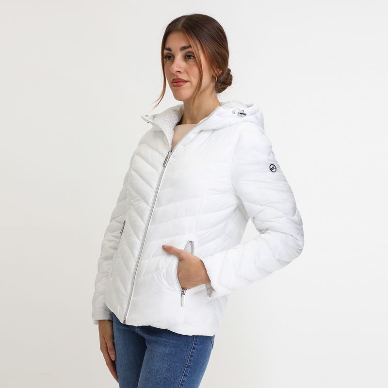 MICHAEL KORS - Casaca Impermeable Reversible Michael Kors