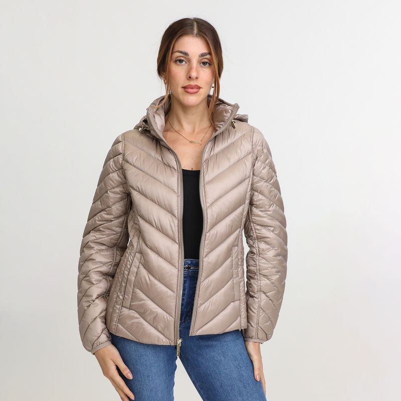 MICHAEL KORS - Casaca Corta Impermeable Michael Kors