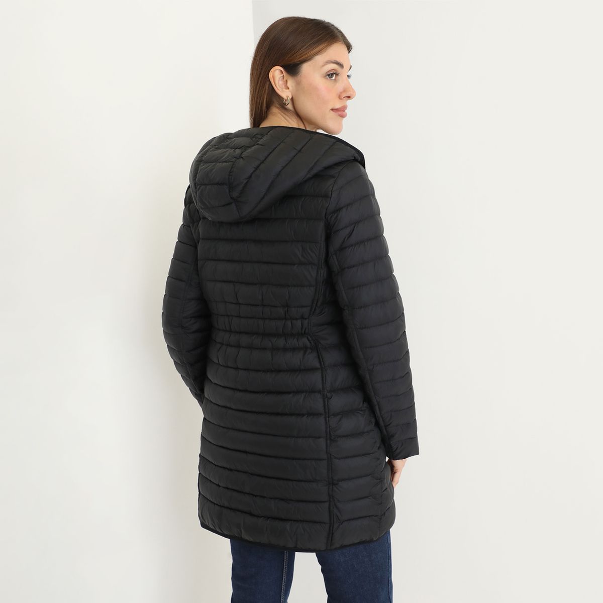 MICHAEL KORS - Casaca Larga Impermeable Michael Kors