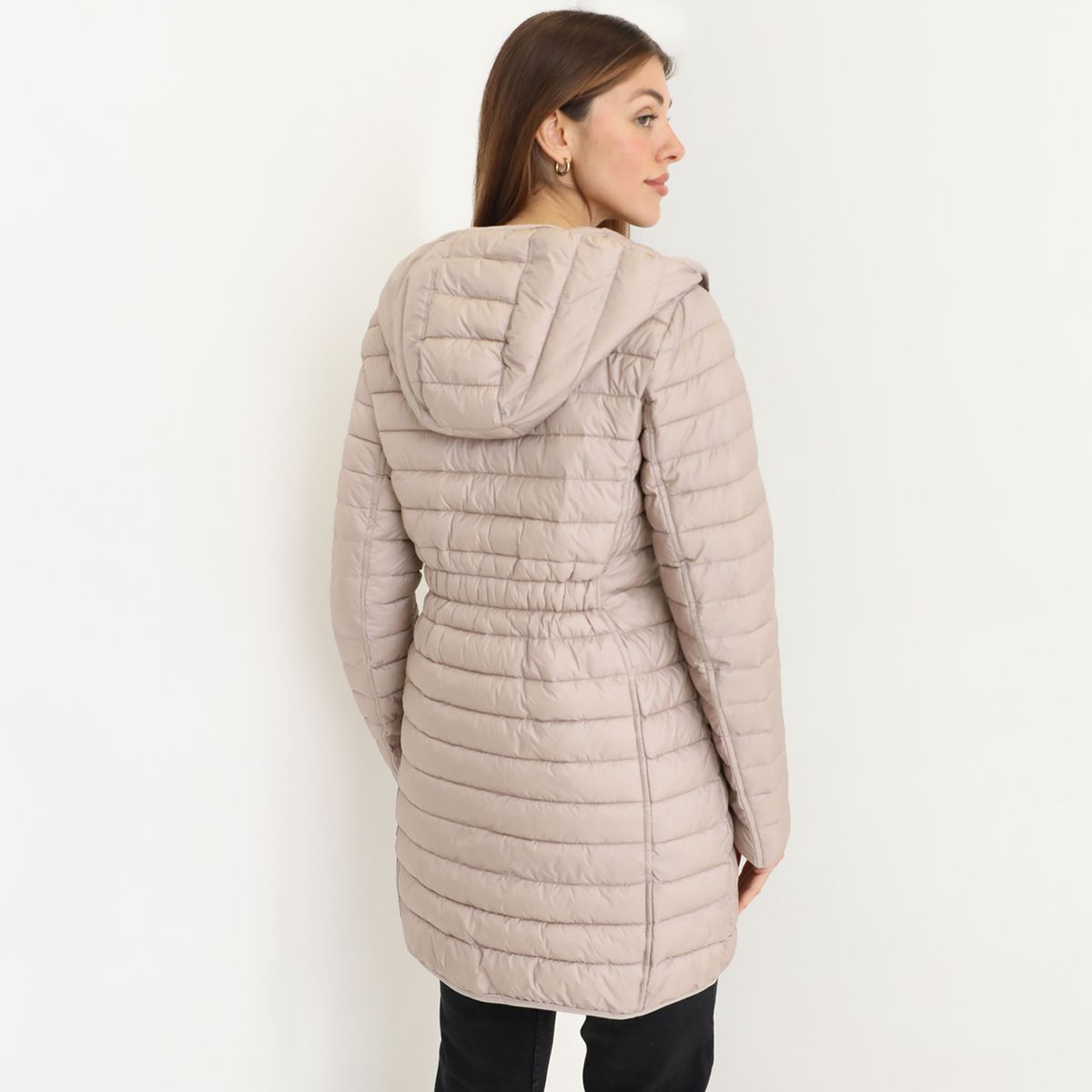 MICHAEL KORS - Casaca Larga Impermeable Michael Kors