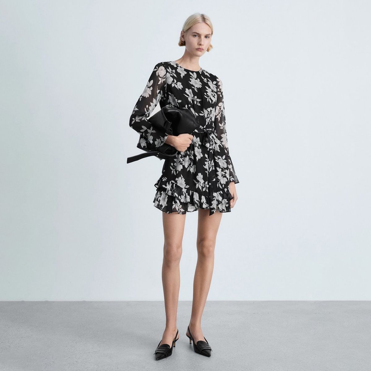 MANGO - Vestido Corto Casual Mujer Mango