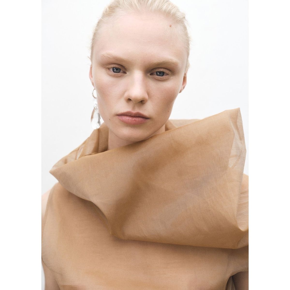 MANGO - Blusa Sin Mangas Algodón Mujer Mango