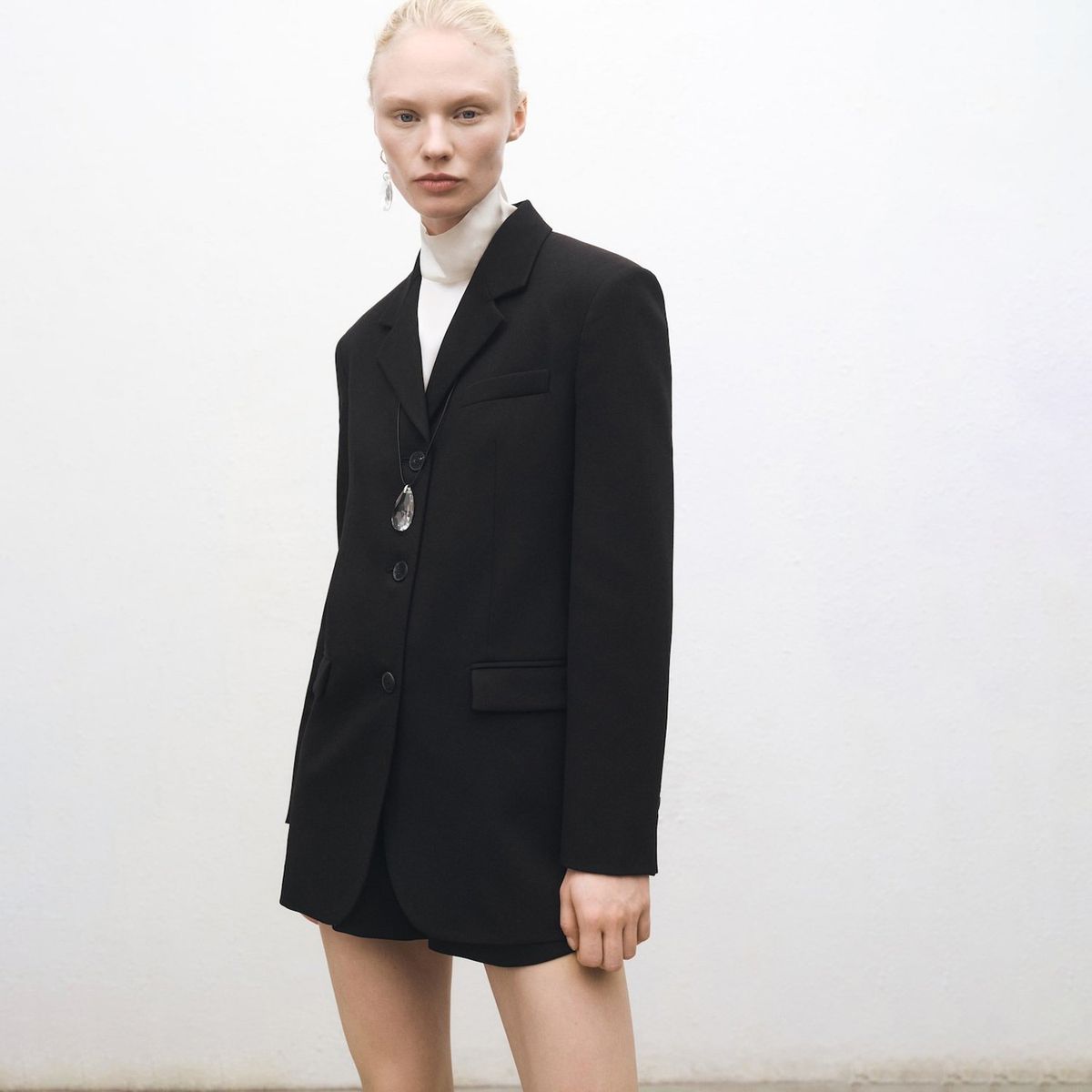 MANGO - Blazer Casual Mujer Mango