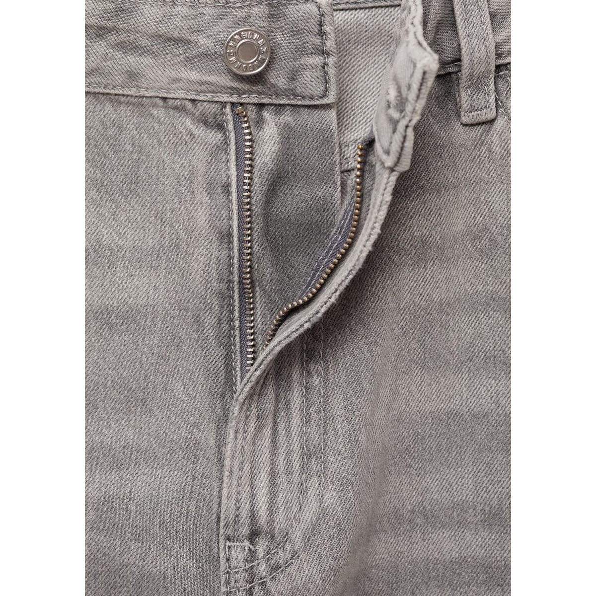 MANGO - Jean Straight Tiro Alto Mujer Mango