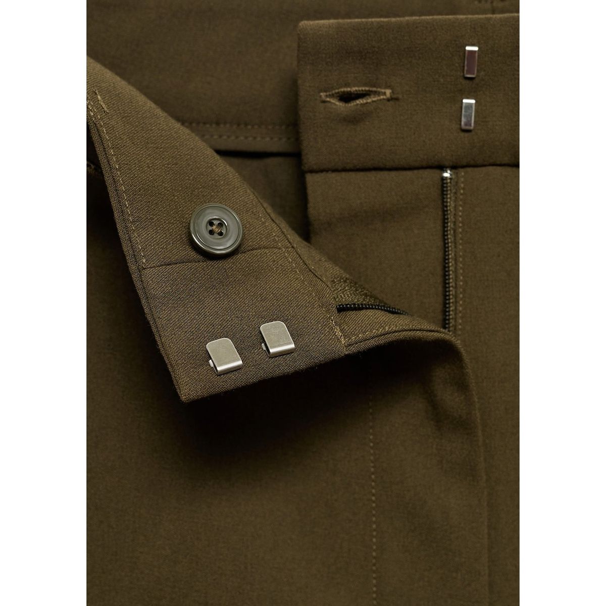 MANGO - Pantalón Straight Mujer Mango