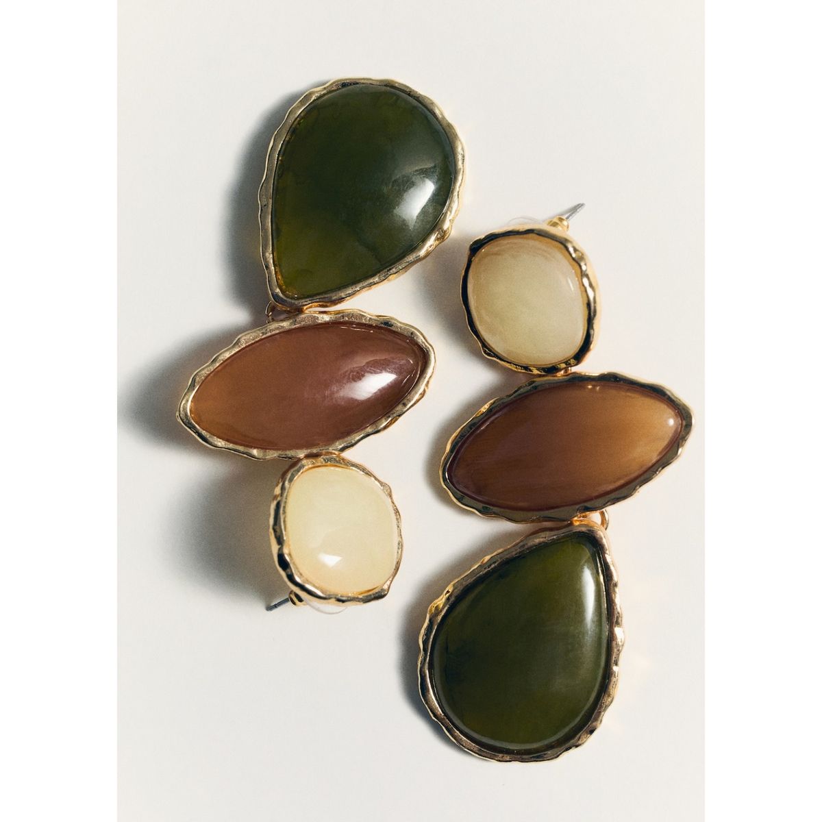 MANGO - Aretes Fiona Mujer Mango