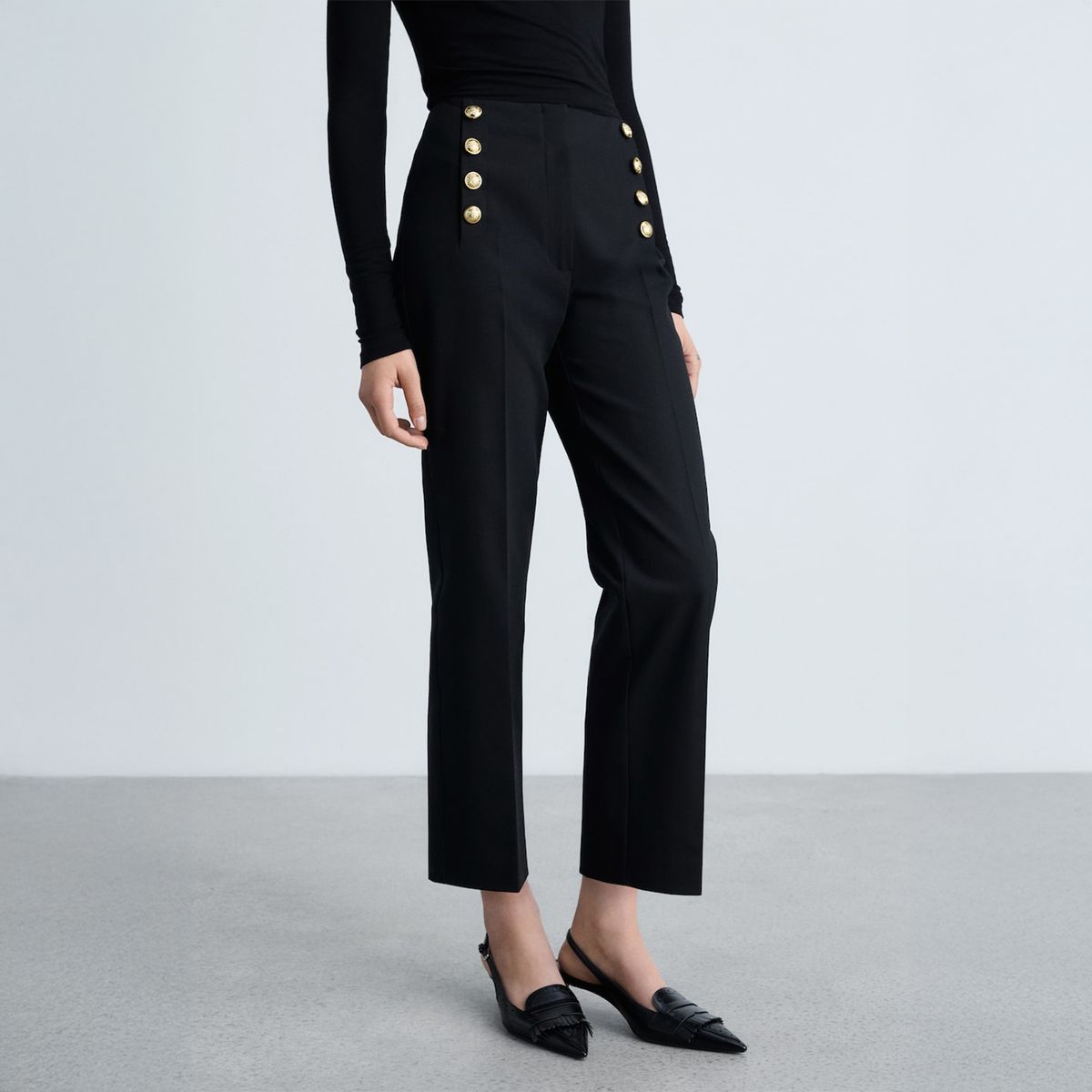 MANGO - Pantalón Straight Mujer Mango.