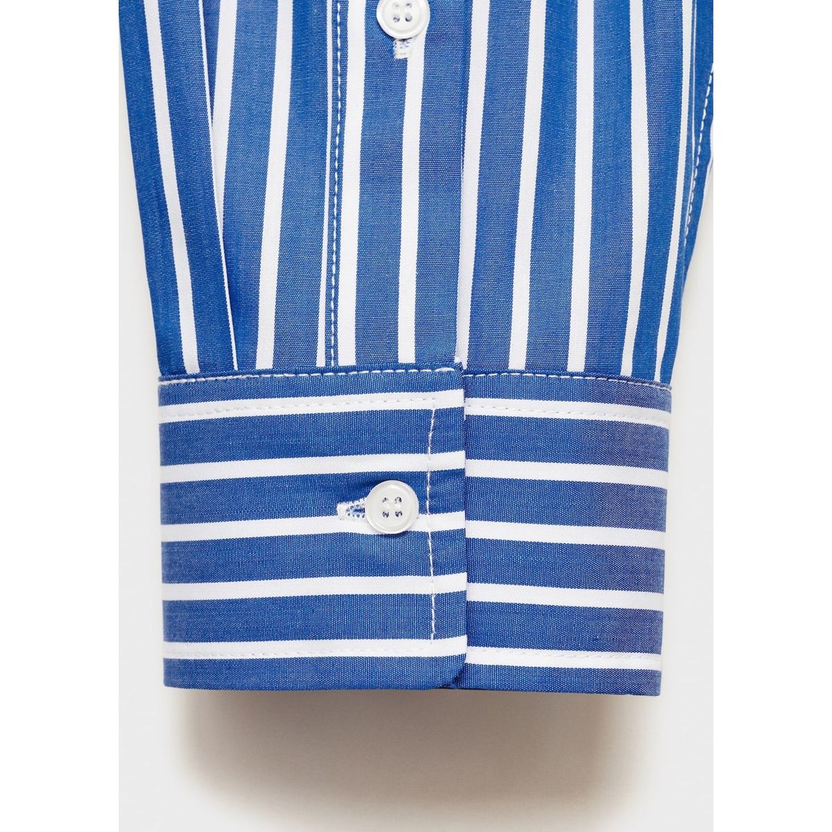 MANGO - Camisa Manga Larga 100% Algodón Mujer Mango