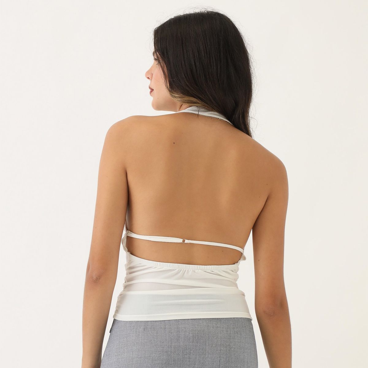 SYBILLA - Top Sin Mangas Casual Mujer Sybilla