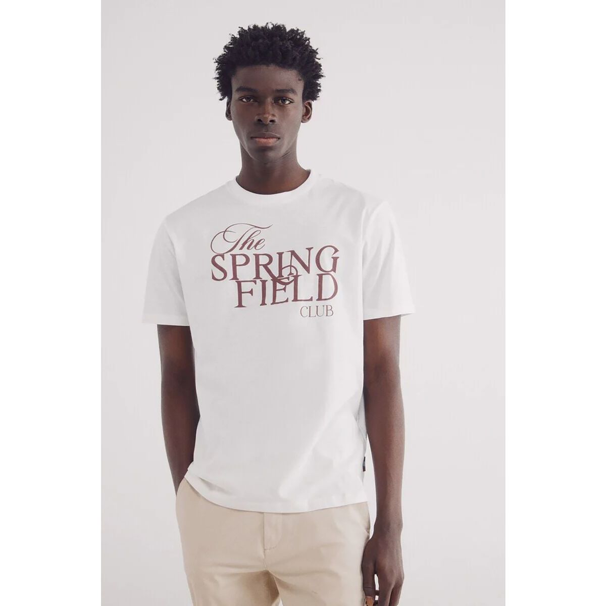 SPRINGFIELD - Polo 100% Algodón Manga Corta Casual Springfield