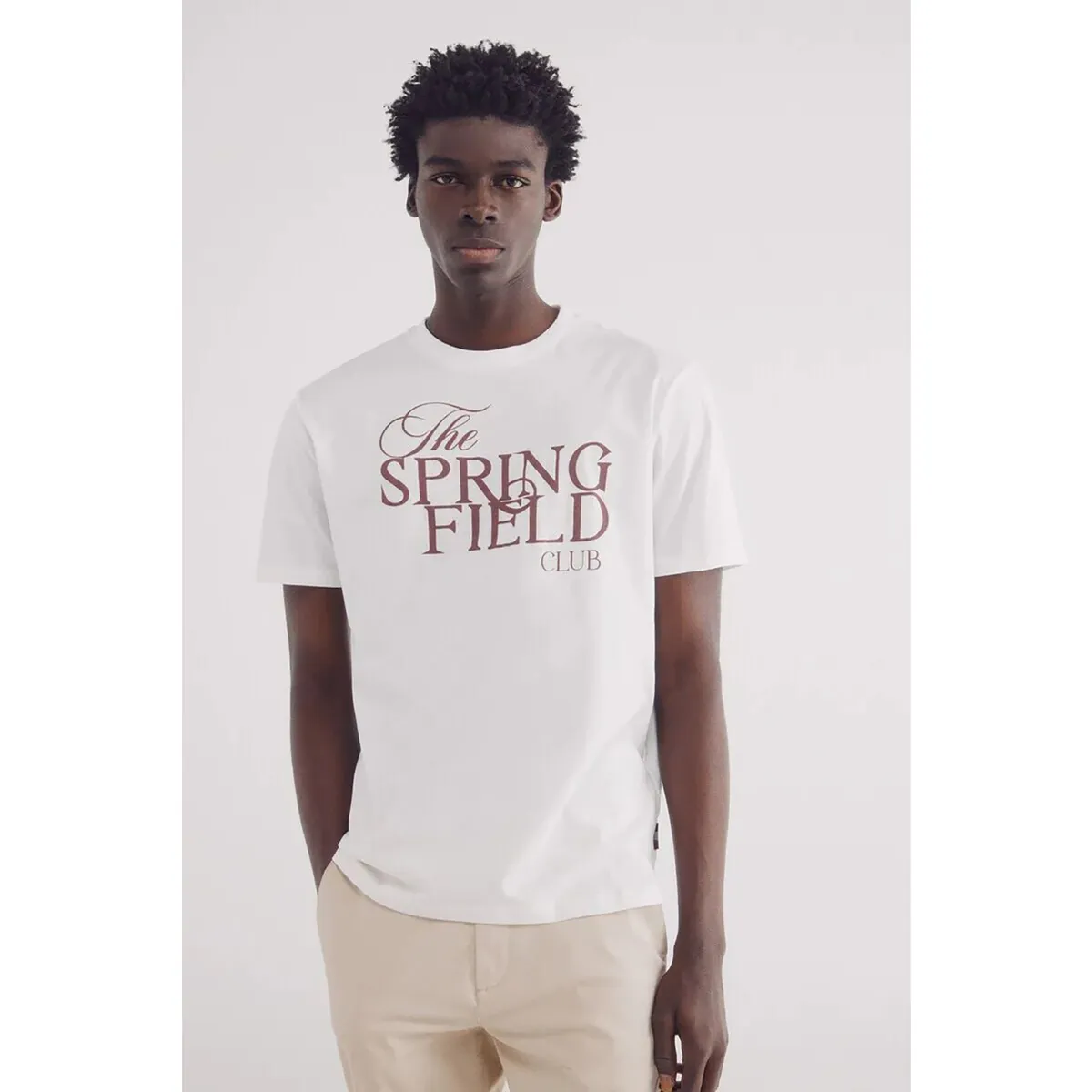 SPRINGFIELD - Polo 100% Algodón Manga Corta Casual Springfield