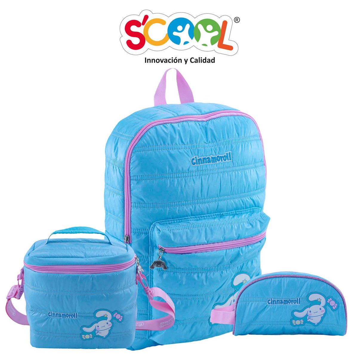 SCOOL - Set Mochila Oficio Scool Play Cinnamoroll