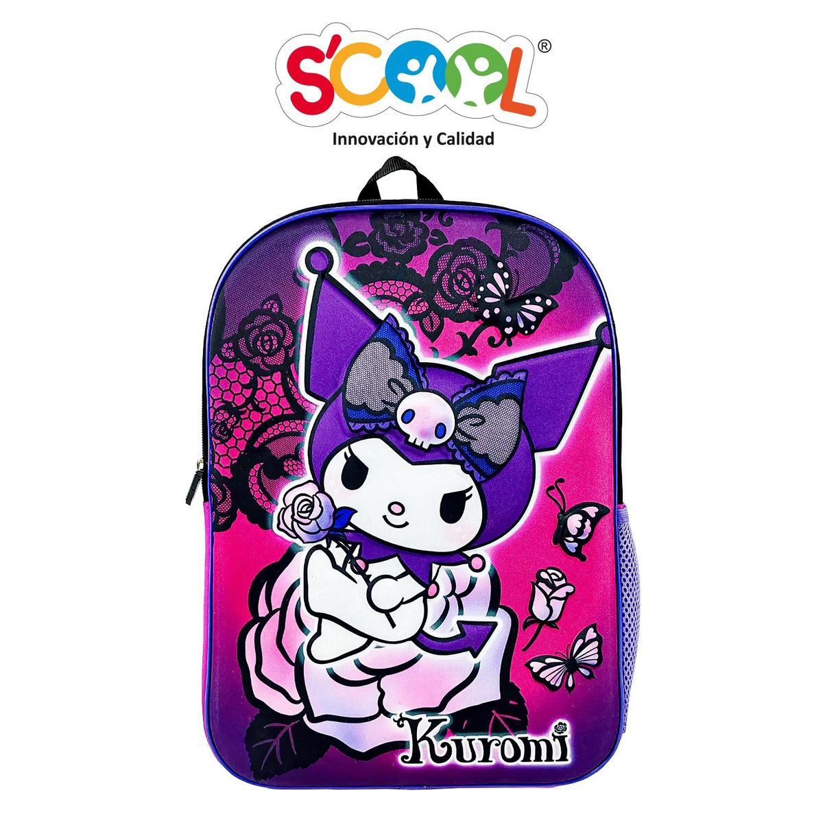 SCOOL - Set Mochila 3d Oficio 2 Bolsillos Ranger Kuromi