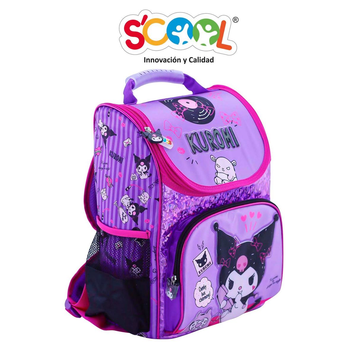 SCOOL - Set Mochila Pick Oficio Magic Kuromi