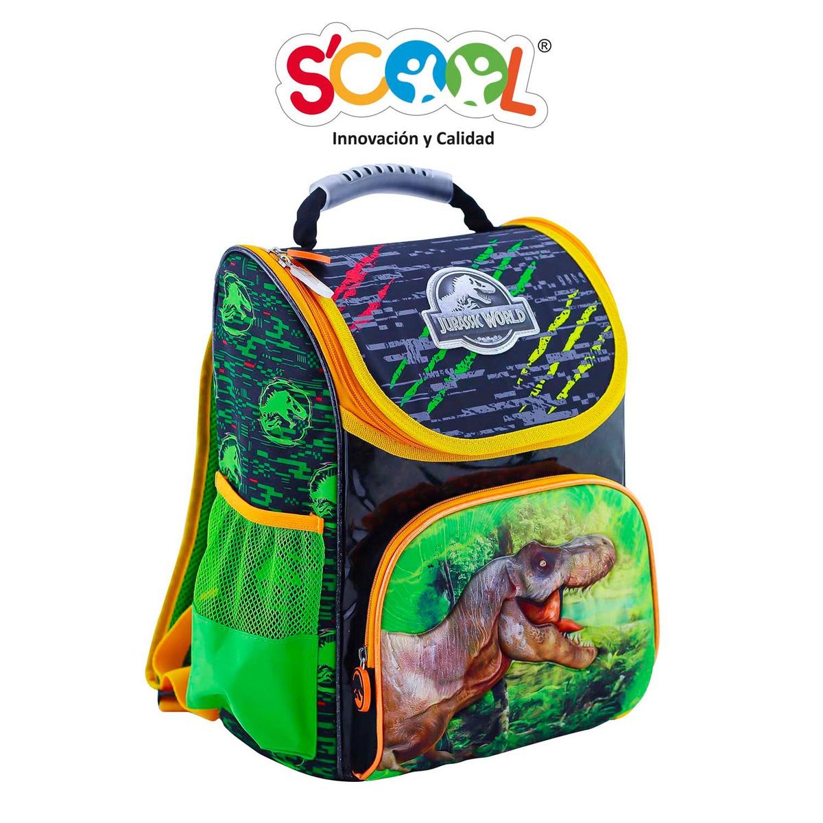 SCOOL - Set Mochila Pick Oficio 3d Magic Jurassic