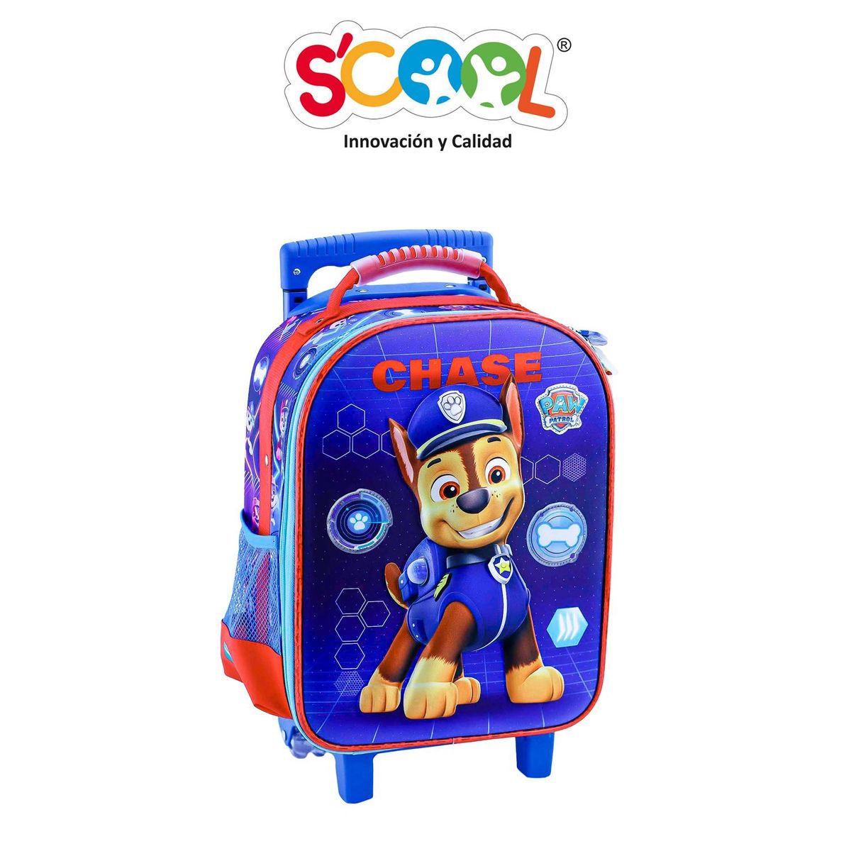 SCOOL - Set Maleta Mediana A4 3d Magic Paw Patrol H