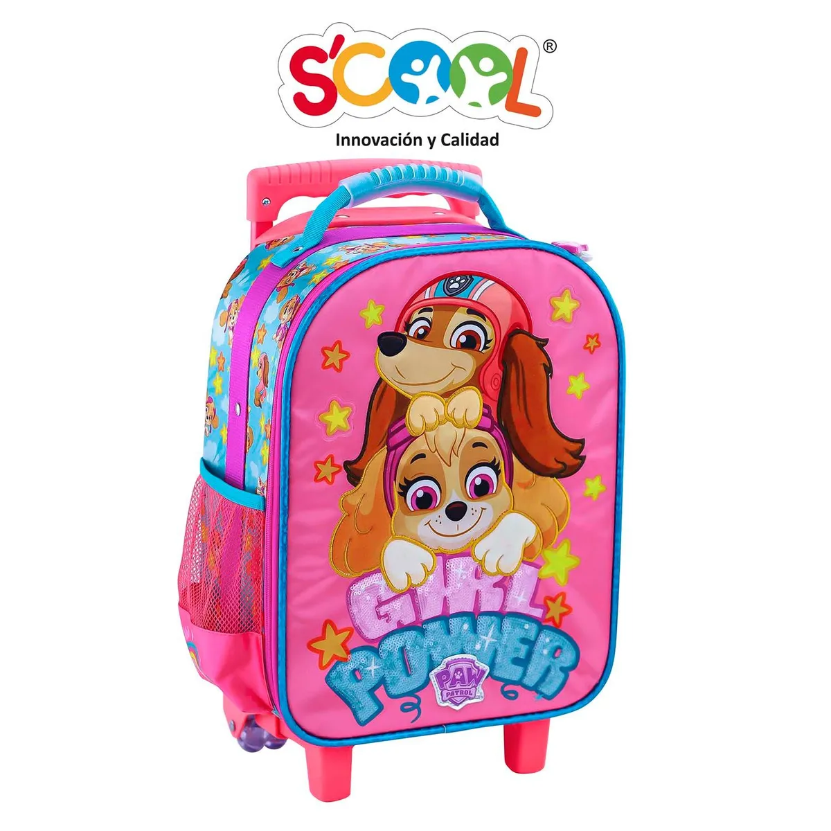 SCOOL - Set Maleta Mediana A4 Magic Premium Paw Patrol M