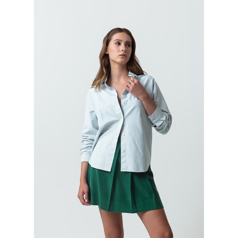 NAF NAF - Blusa Manga Larga 100% Algodón Mujer Naf Naf