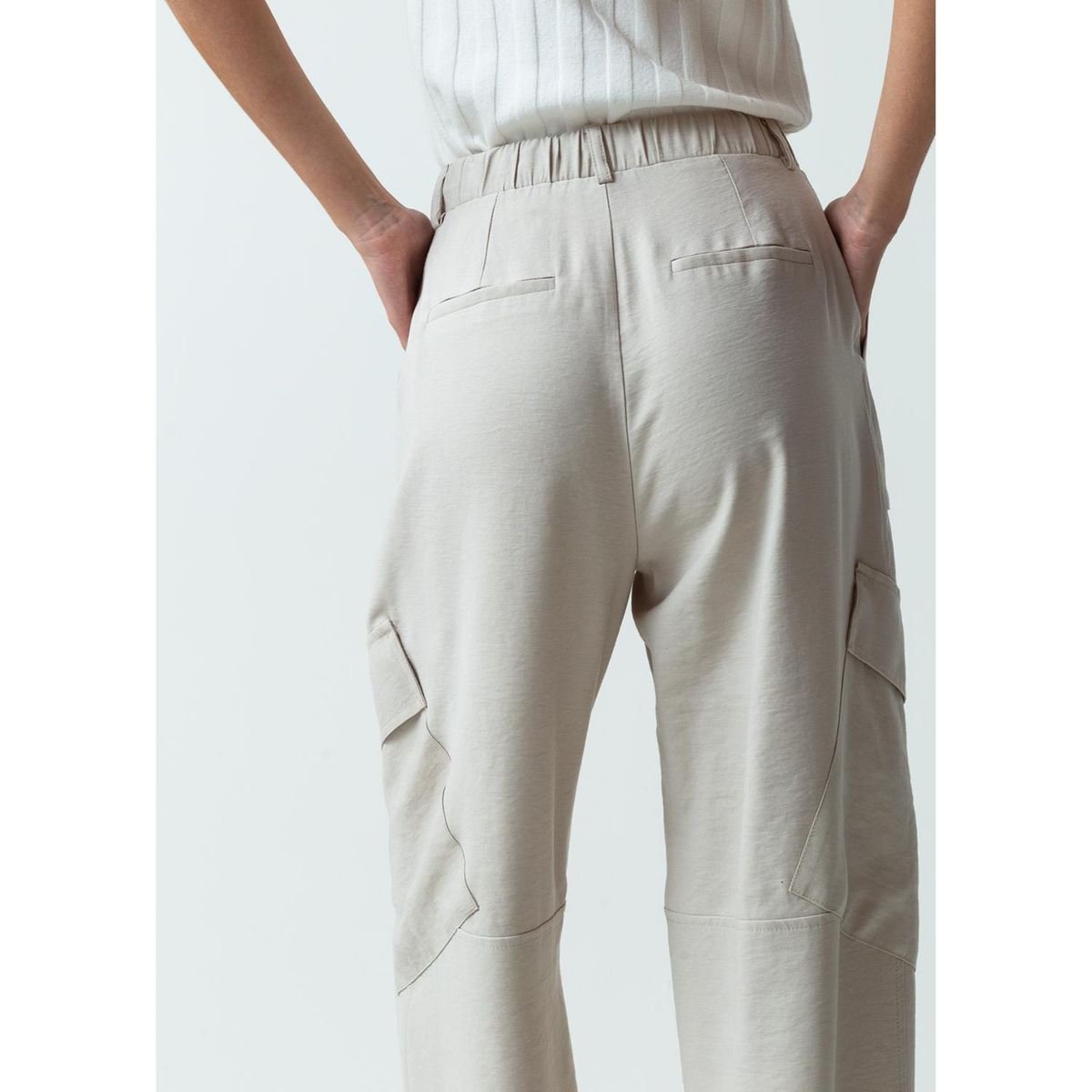 NAF NAF - Pantalón Largo Casual Mujer Naf Naf