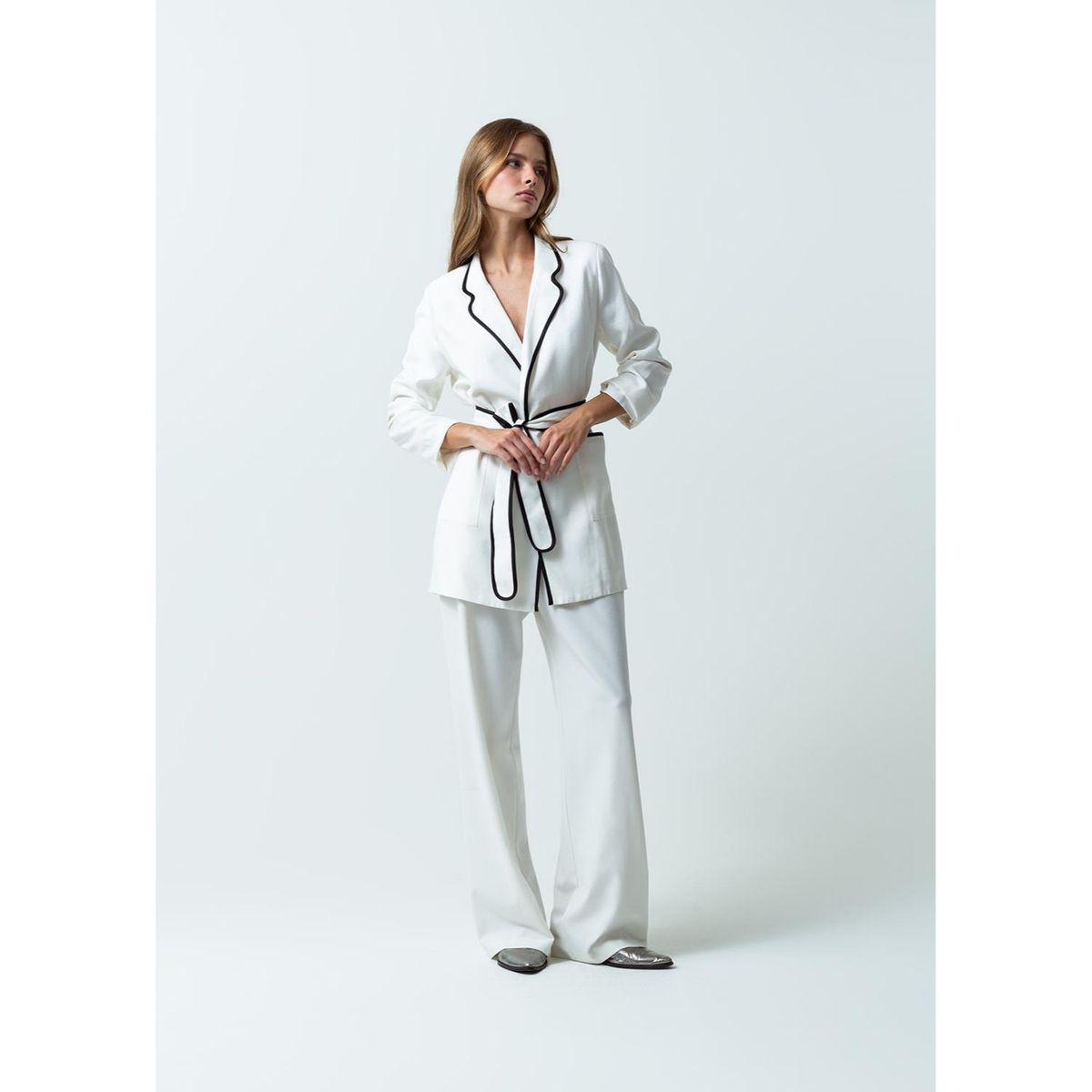 NAF NAF - Pantalón Largo Casual Mujer Naf Naf