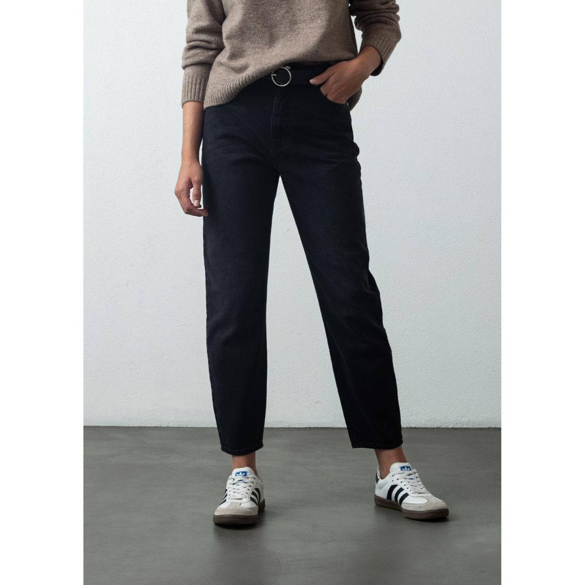 NAF NAF - Jean Mom 100% Algodón Mujer Naf Naf