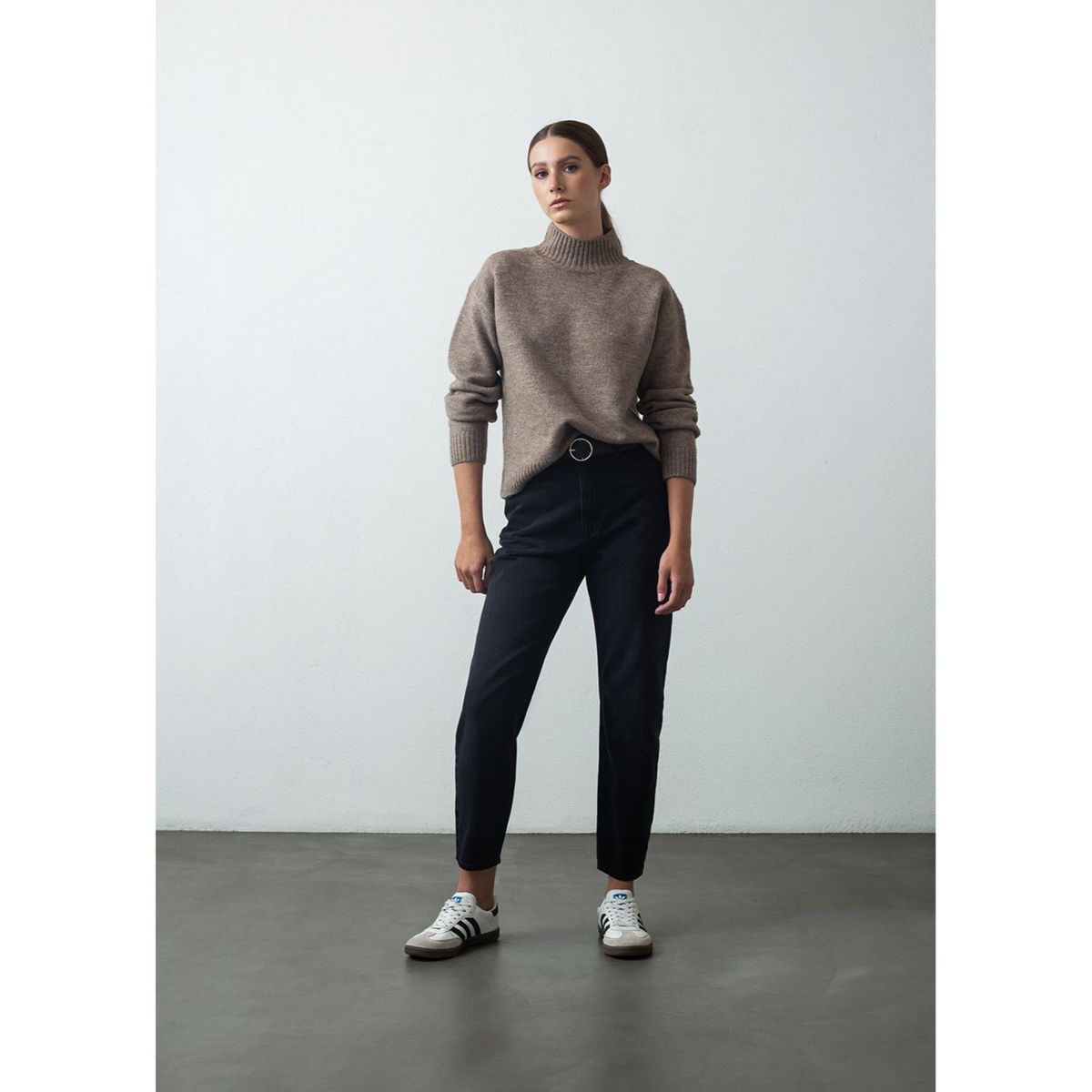 NAF NAF - Jean Mom 100% Algodón Mujer Naf Naf